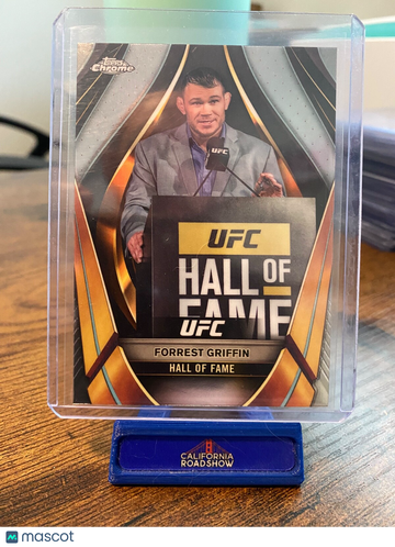 2024 Topps Chrome UFC Forrest Griffin #EMB-9 Chrome Parallel/Variety