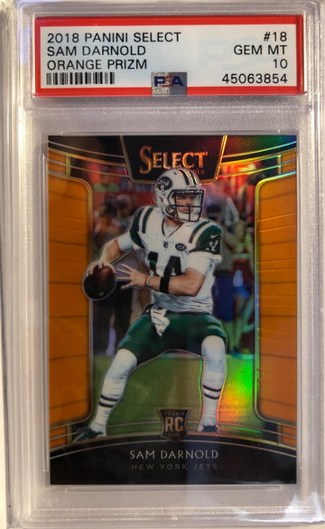 2018 Select Sam Darnold Concourse Orange /49