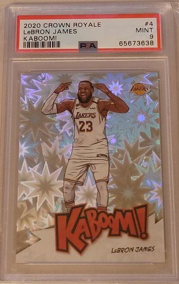 2020 Crown Royale Lebron James Kaboom