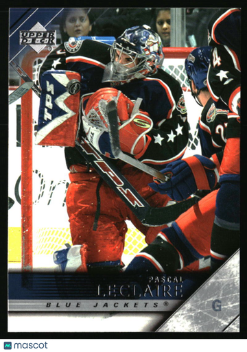 2005-06 Upper Deck Pascal Leclaire #300 Columbus Blue Jackets