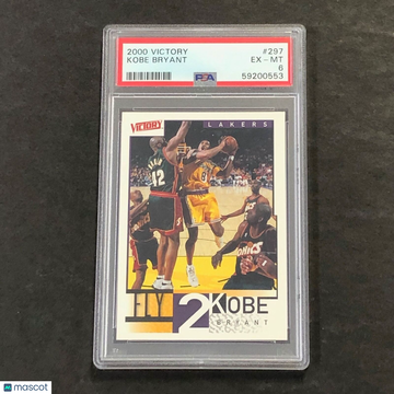 2000 Upper Deck Victory Kobe Bryant #297 PSA 6