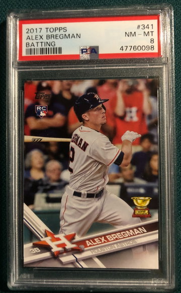 Alex Bregman 2017 Toops PSA 8