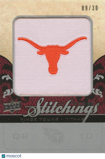 2008 Upper Deck Vince Young Patch