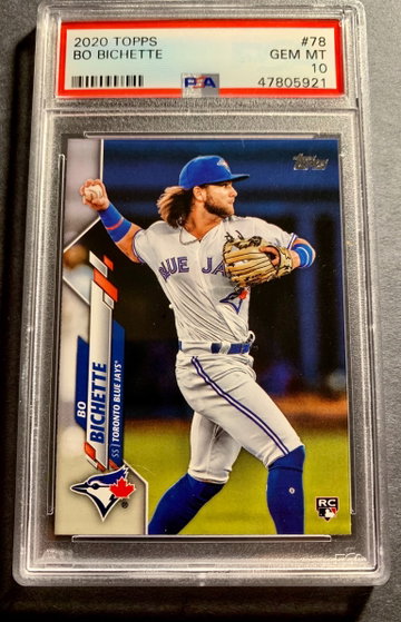 Bo Bichette 2020 Topps RC PSA 10