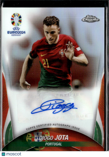 2024 Topps Chrome UEFA Euro Diogo Jota #CA-DJ