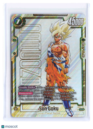 Son Goku Holo Permanent Double Strike SCR