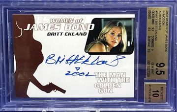 2003 James Bond Women of Bond Britt Ekland WA11 Autographed