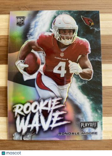 🔥Rondale Moore 2021 Playoff Rookie Wave Silver Prizm RC #RMO Cardinals
