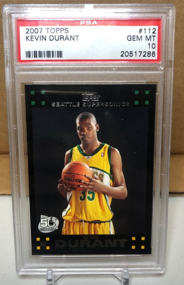 2007 Topps Kevin Durant