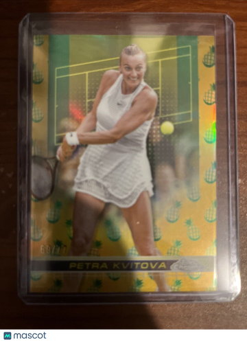 2024 Topps Chrome Petra Kvitová #113 Chrome Refractor