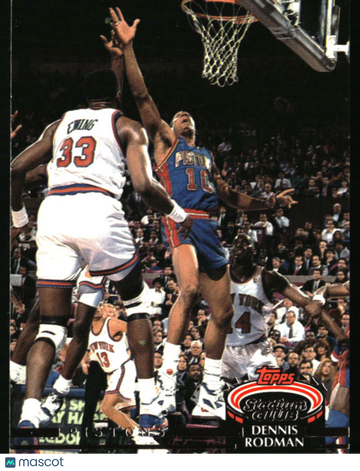 1992-93 Stadium Club Dennis Rodman #314 Detroit Pistons