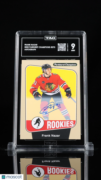 2024 Parkurst Champions Frank Nazar #273 Autograph Rookie TAG 9