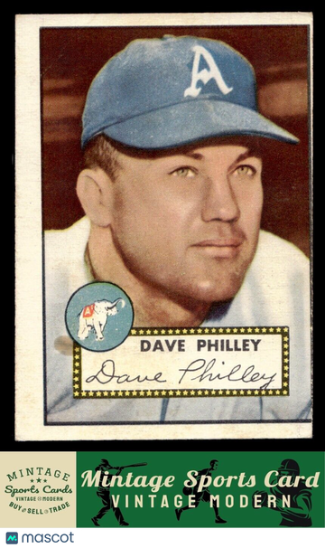 1952 Topps Dave Philley #226