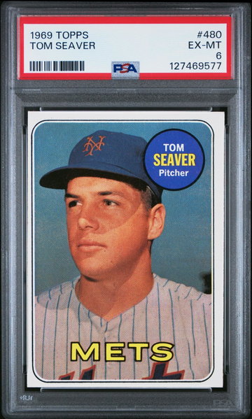 1969 Topps Tom Seaver #480 PSA 6