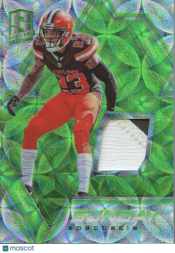2016 Panini Spectra Joe Haden Patch