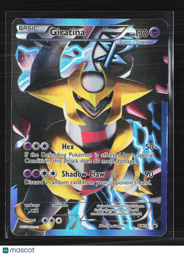 2013 Black & White Giratina Holo Black Star Promo FA #BW74