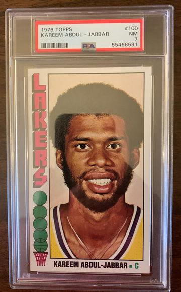 1976 Topps Kareem Abdul-Jabbar #100
