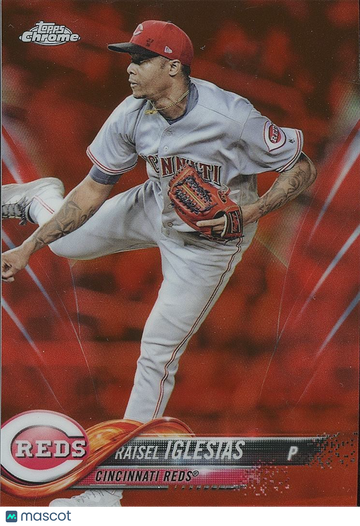 2018 Topps Chrome Raisel Iglesias
