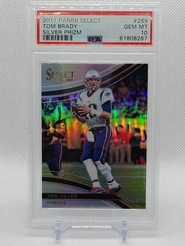 2017 SILVER Tom Brady Field level PSA 10!!