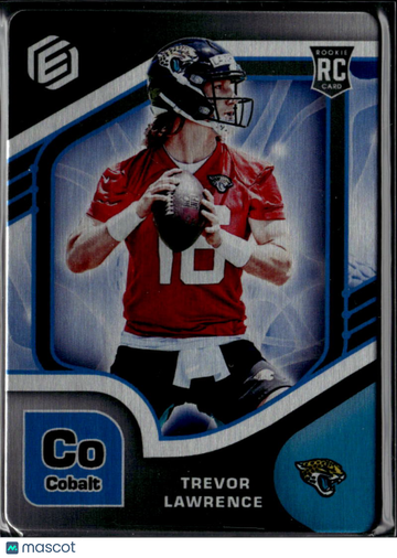 2021 Panini Elements Cobalt Trevor Lawrence #77 RC