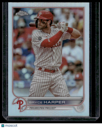 2022 Topps Chrome Bryce Harper #220 Refractor