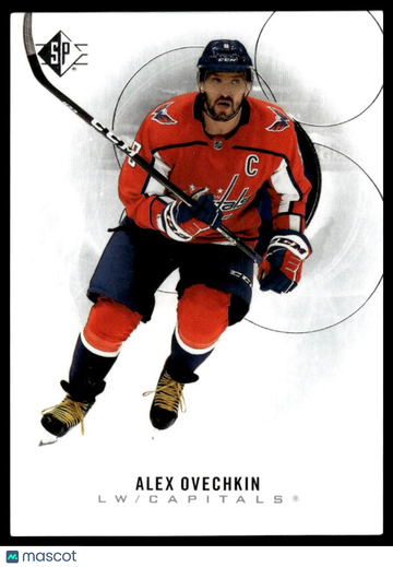 2020-21 SP Authentic Alex Ovechkin #12