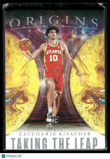 2024-25 Panini Origins Zaccharie Risacher #1 Taking the Leap