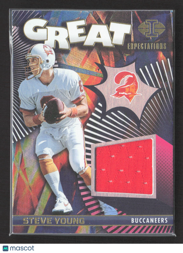 2024 Panini Illusions Great Expectations Steve Young #GE-SYG Authentic Memorabilia