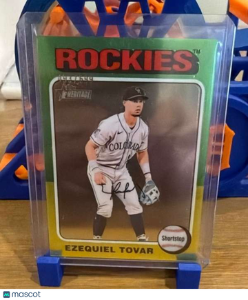 2024 Topps Heritage - Chrome Ezequiel Tovar #328