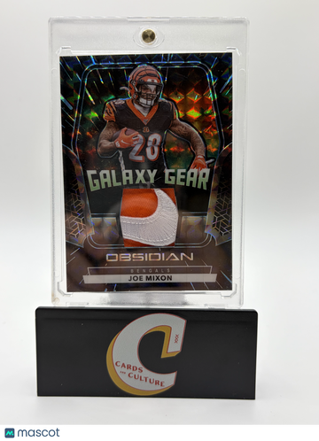 2020 Panini Obsidian Galaxy Gear Joe Mixon #GG12 Contra Patch Memorabilia