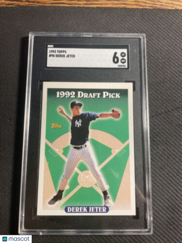 1993 Topps Derek Jeter Rookie 6