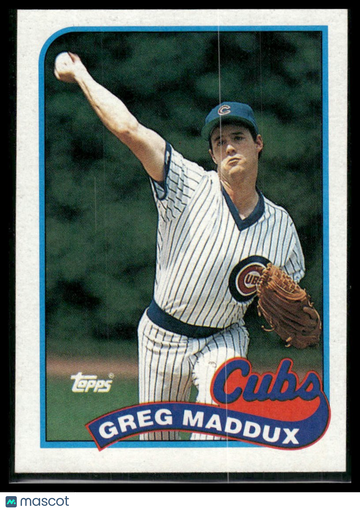 1989 Topps Greg Maddux #240