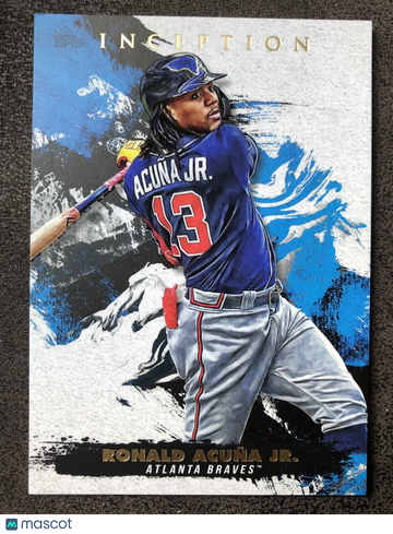 Ronald Acuna Jr. 2021 Topps Inception #24 Atlanta Braves FREE S&H