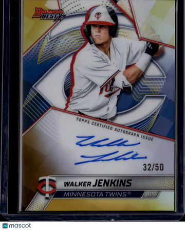 2025 Topps Bowman's Best Walker Jenkins #B25-WJ /50