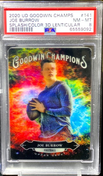 2020 Joe Burrow 3D RC PSA 8 Bounty