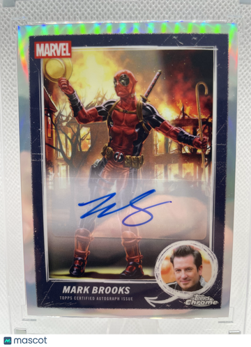 2025 Topps Chrome Deadpool Deadpool Topps Certified Autograph Issue #MCBA-MB