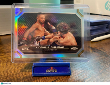 2024 Topps Chrome UFC Joshua Culibao #101 Chrome Parallel/Variety