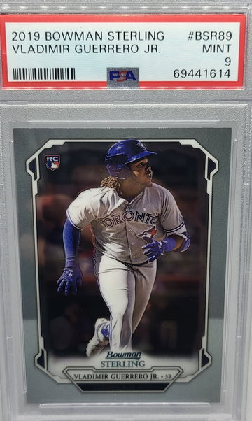 2019 Bowman Sterling #BSR89 Vladimir Guerrero Jr  RC PSA 9