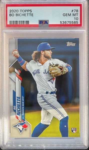 PSA 10 2020 Topps Bo Bichette RC #78