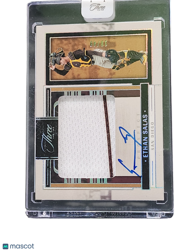 2024 Panini Three and Two Baseball Ethan Salas #PJA-ES Jersey Patch