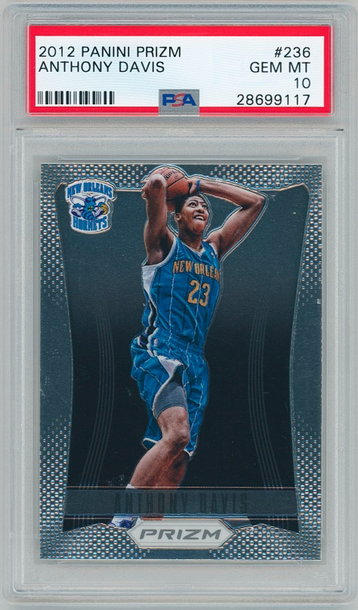 Anthony Davis 2012 Prizm RC