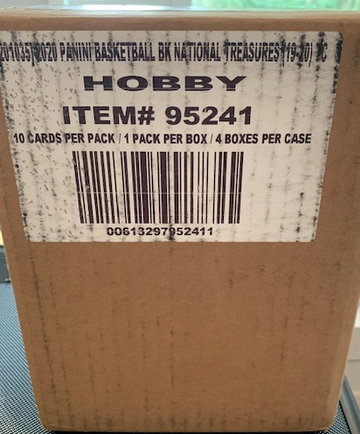 2019-20 National Treasures Basketball Case