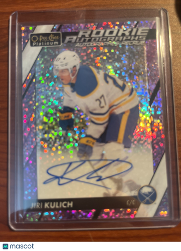 2024-25 O-Pee-Chee Platinum Jiri Kulich #R-KU Violet Pixels Upper Deck