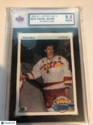 1990-91 Upper Deck Pavel Bure Rookie KSA 9.5