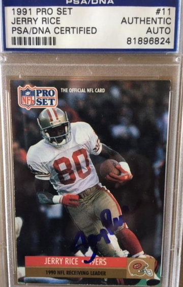 1991 Pro Set Jerry Rice