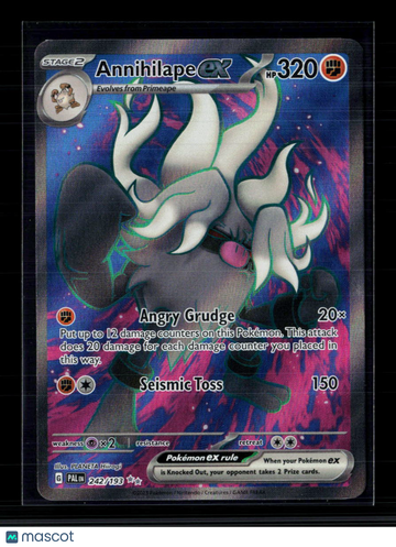 Pokemon 2023 Paldea Evolved Annihilape EX SAR #242/193