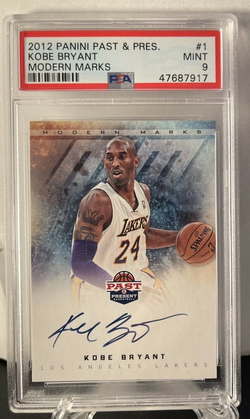 Kobe Bryant Modern Marks Auto