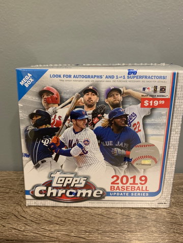 2019 Topps Chrome Update Mega Box