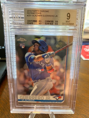 Vladimir Guerrero Jr. Refractor Rookie