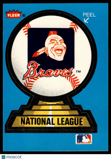 1987 Fleer Atlanta Braves #NNO Team Stickers